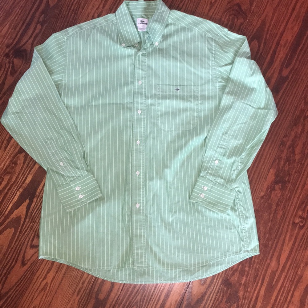 Lacoste Long Sleeve Button Down